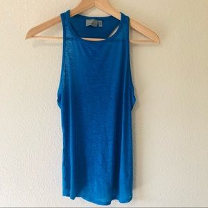 Athleta blue tank top. XXS